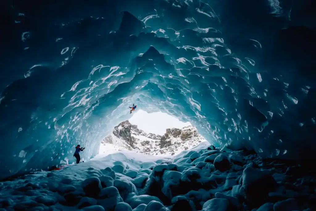 Eisgrotte in Island