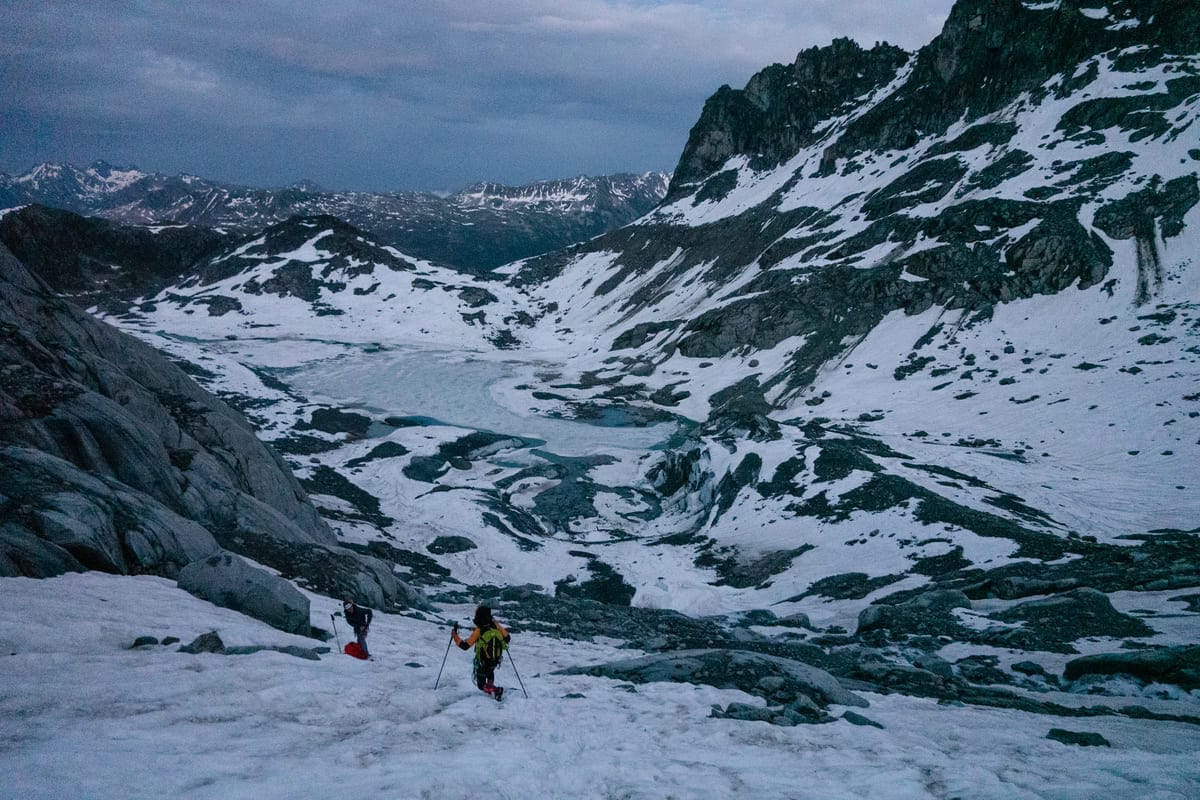 Abstieg Südgrat Gletschhorn