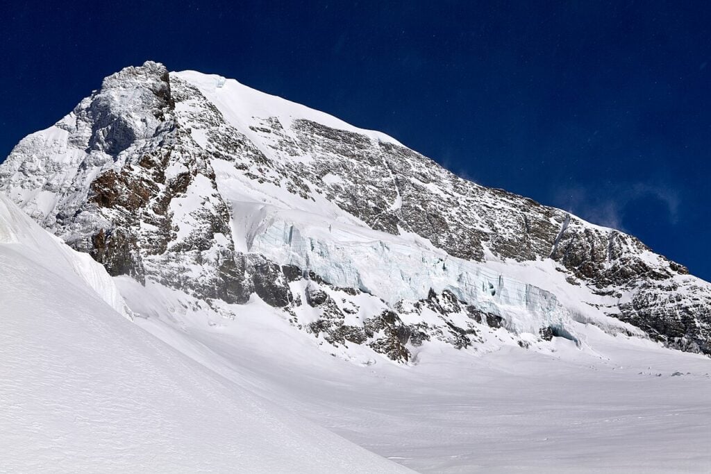 Mönch vom Jungfraujoch aus gesehen