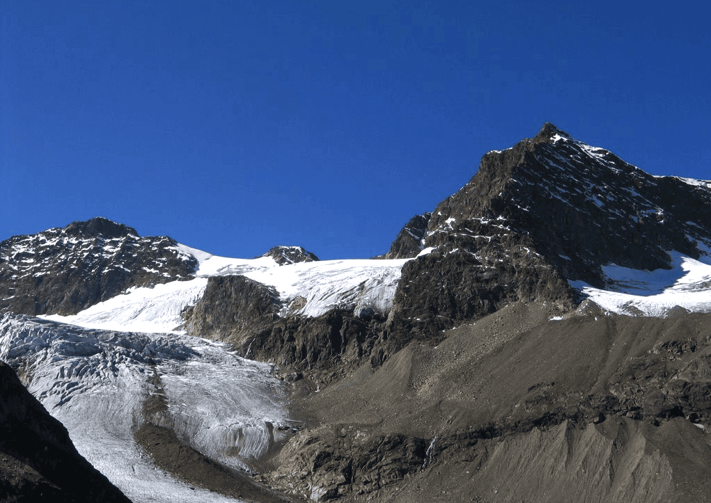 Bild vom Piz Buin, Silvretta Gebiet