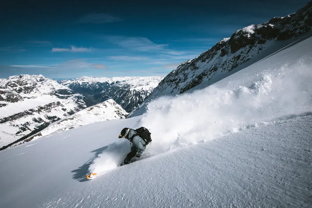 Tiefschnee in Andermatt