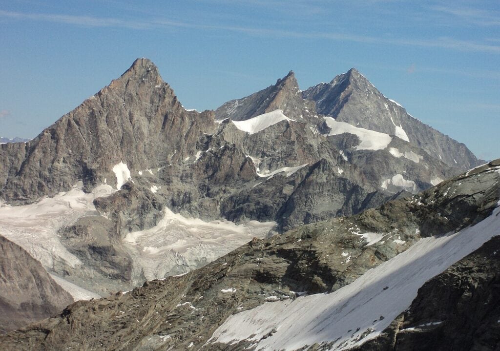 Drei Gipfel im Wallis