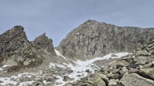 Ostwand des Bergseeschijens und Vorbau