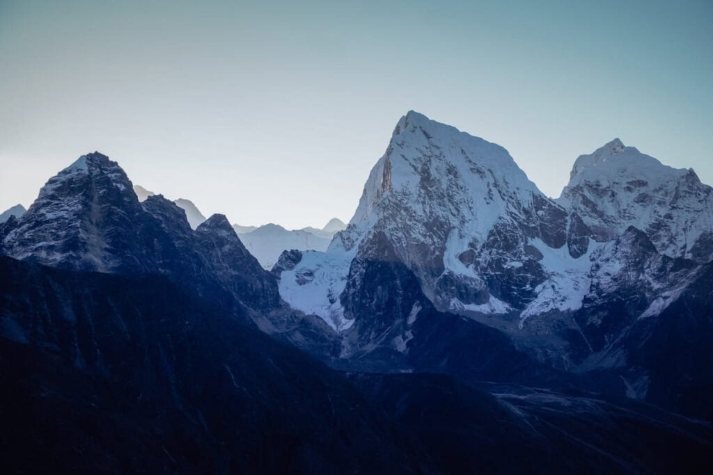Aussicht vom Gipfel des Gokyo Ri