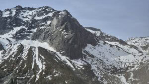 Sicht zum Feldschijen Westgrat von der Bergseehütte
