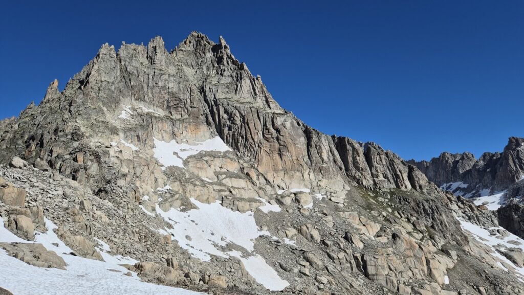 Gross Bielenhorn von der unterenBielenlücke