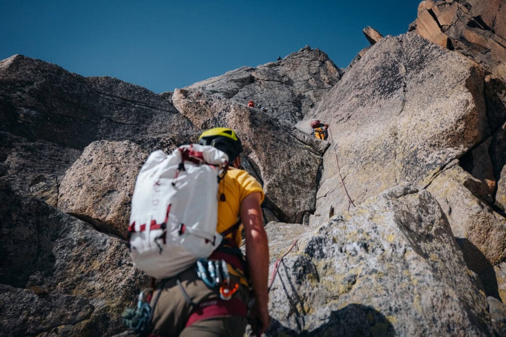 Kletterpassage Gross Furkahorn