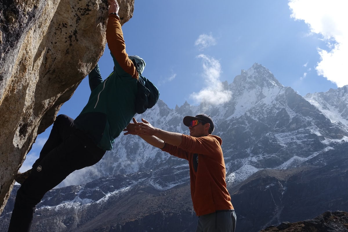 Bouldern als Akklimatisierung