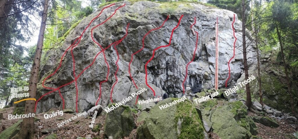 Meteoritenwand-Topo-Drytool