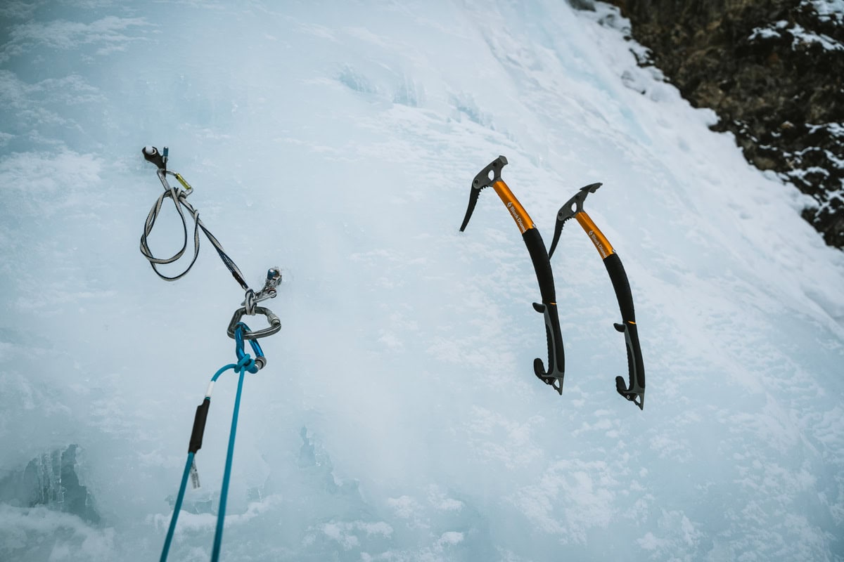 Eiskletterkurse und Coaching