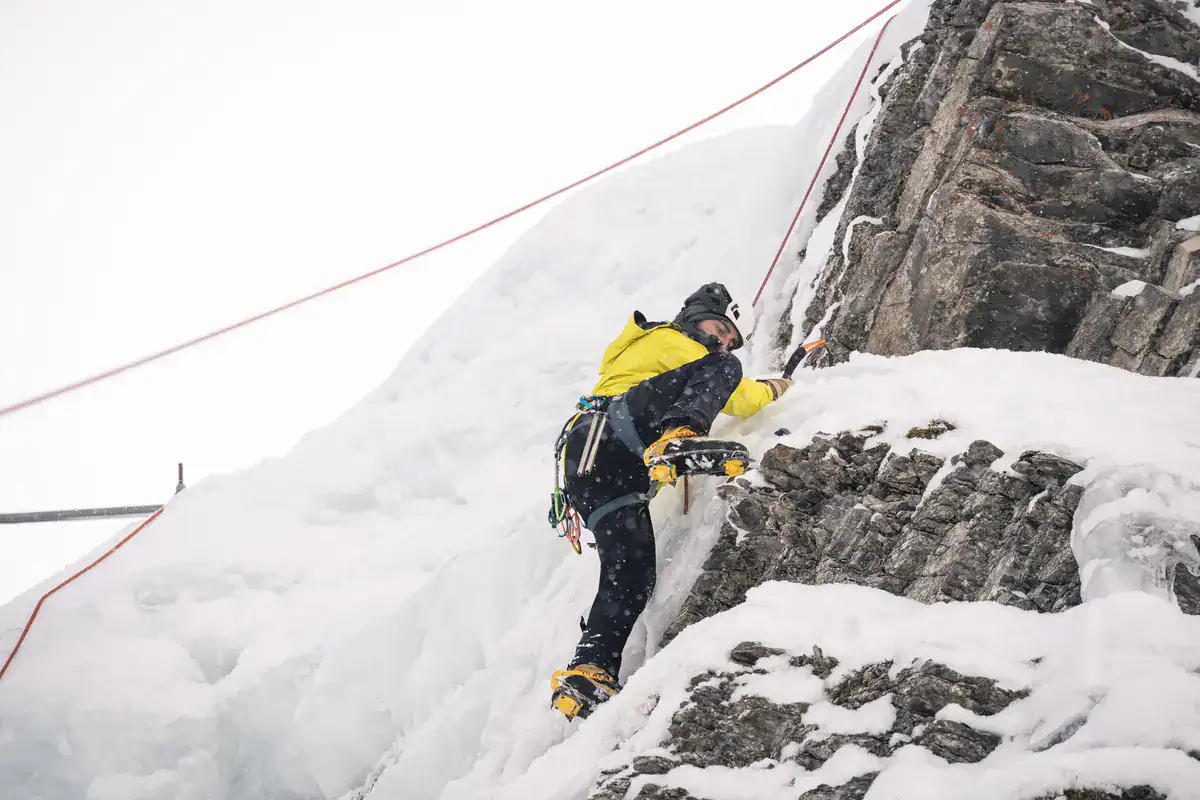 Eisklettern für Fortgeschrittene
