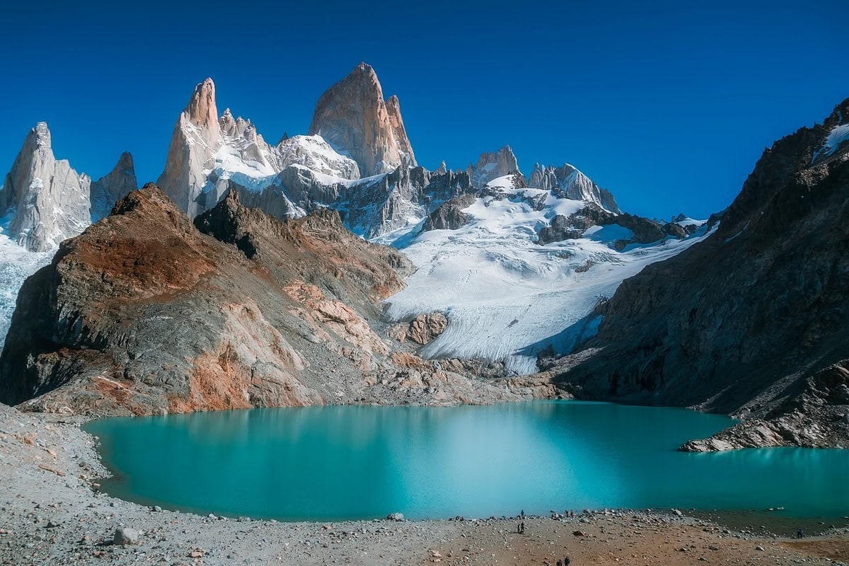 Fitz Roy Massiv in Patagonien, Argentinien