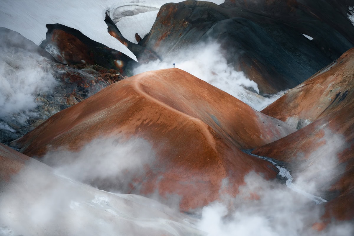 Fotografieren in der isländischen Landschaft
