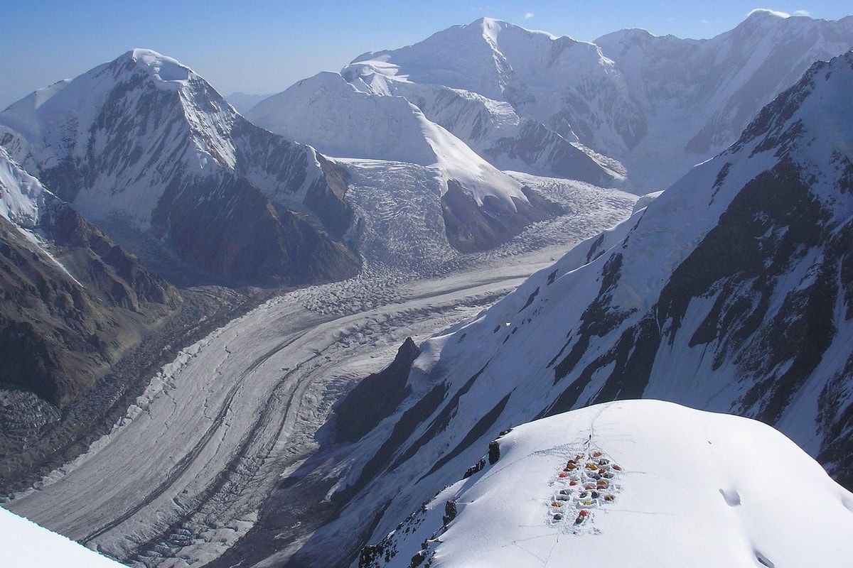 Der Khan Tengri im Tien Shan