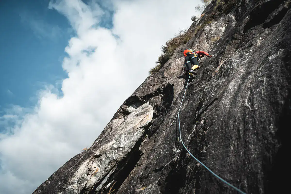 Kletterkurs im Tessin