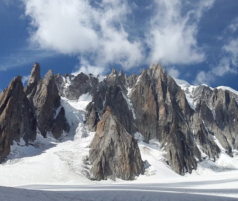Mont Blanc du Tacul in Frankreich