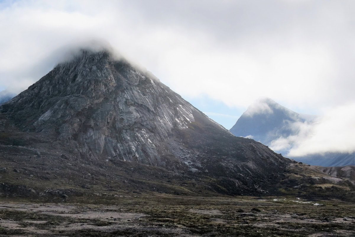 Berge im Nunavut, Kanada