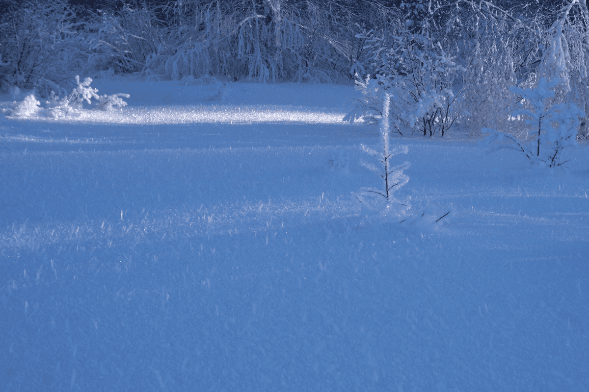 Altai Gebirge gefrorener Schnee
